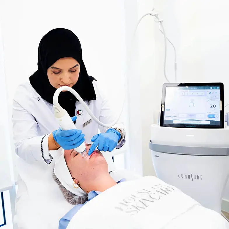 علاج Potenza RF Microneedling أبوظبي علاج Potenza RF microneedling في أبوظبي لتجديد البشرة وندبات حب الشباب