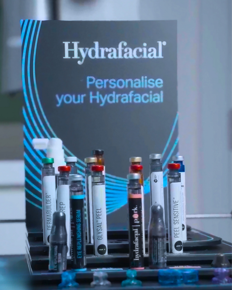 Original FDA-approved HydraFacial device at House of Skincare Abu Dhabi